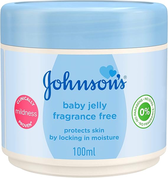Johnson's Baby Jelly Fragrance Free 100 ml