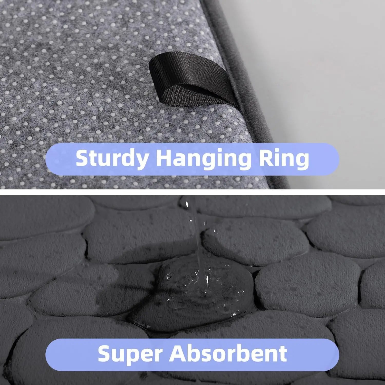 Non slipable door & washroom carpet