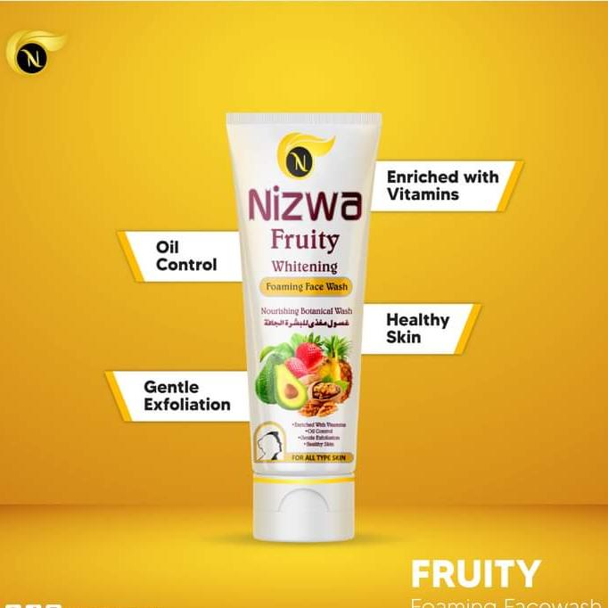 Nizwa Fruity Whitening Face Wash