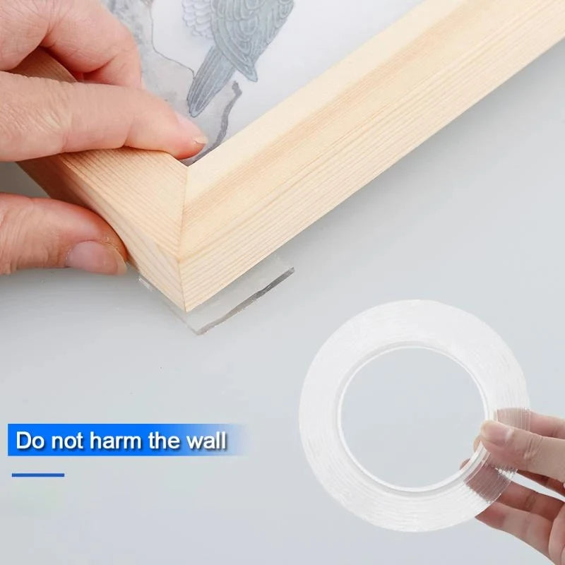 Transparent nano tape