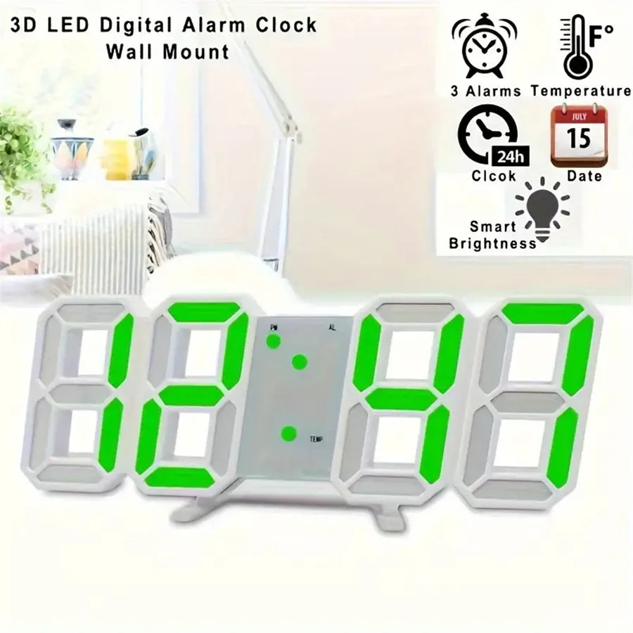 3D LED Digital Clock