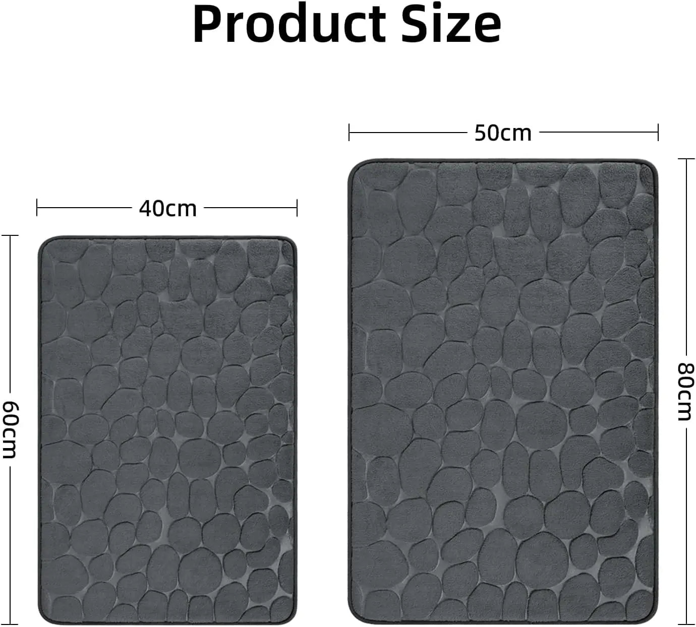 Non slipable door & washroom carpet