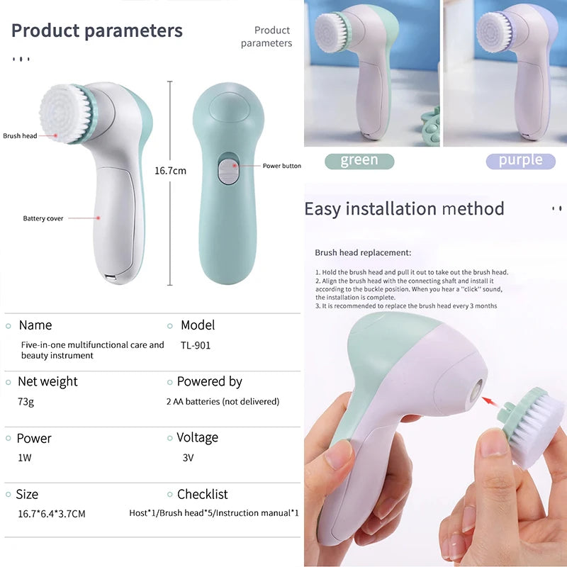 Facial Cleaner Brush