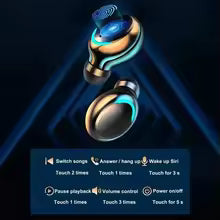 F9 Wireless Earphones Bluetooth Stereo Headphones