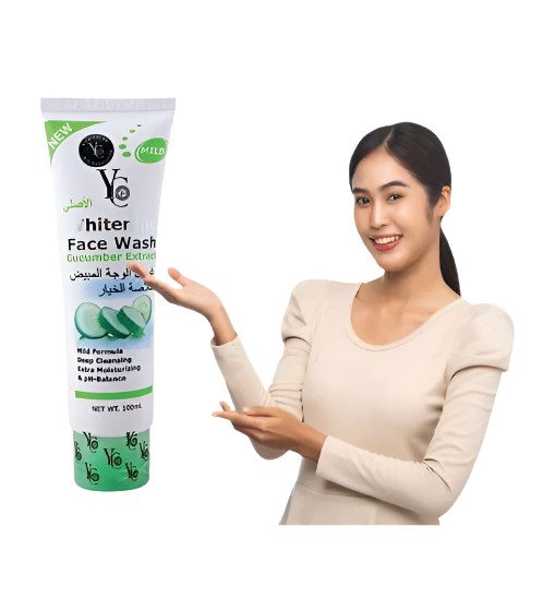 Y.C Whitening Face Wash With Cucumber Extract 100 ml