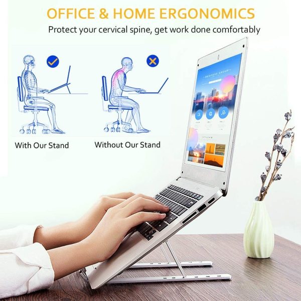 Adjustable Portable Folding Notebook Stand