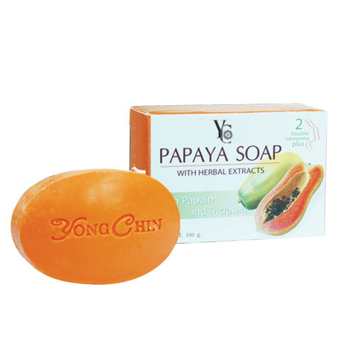 Y.C Papaya Soap with Herbal Extracts Double Brightening 100 g