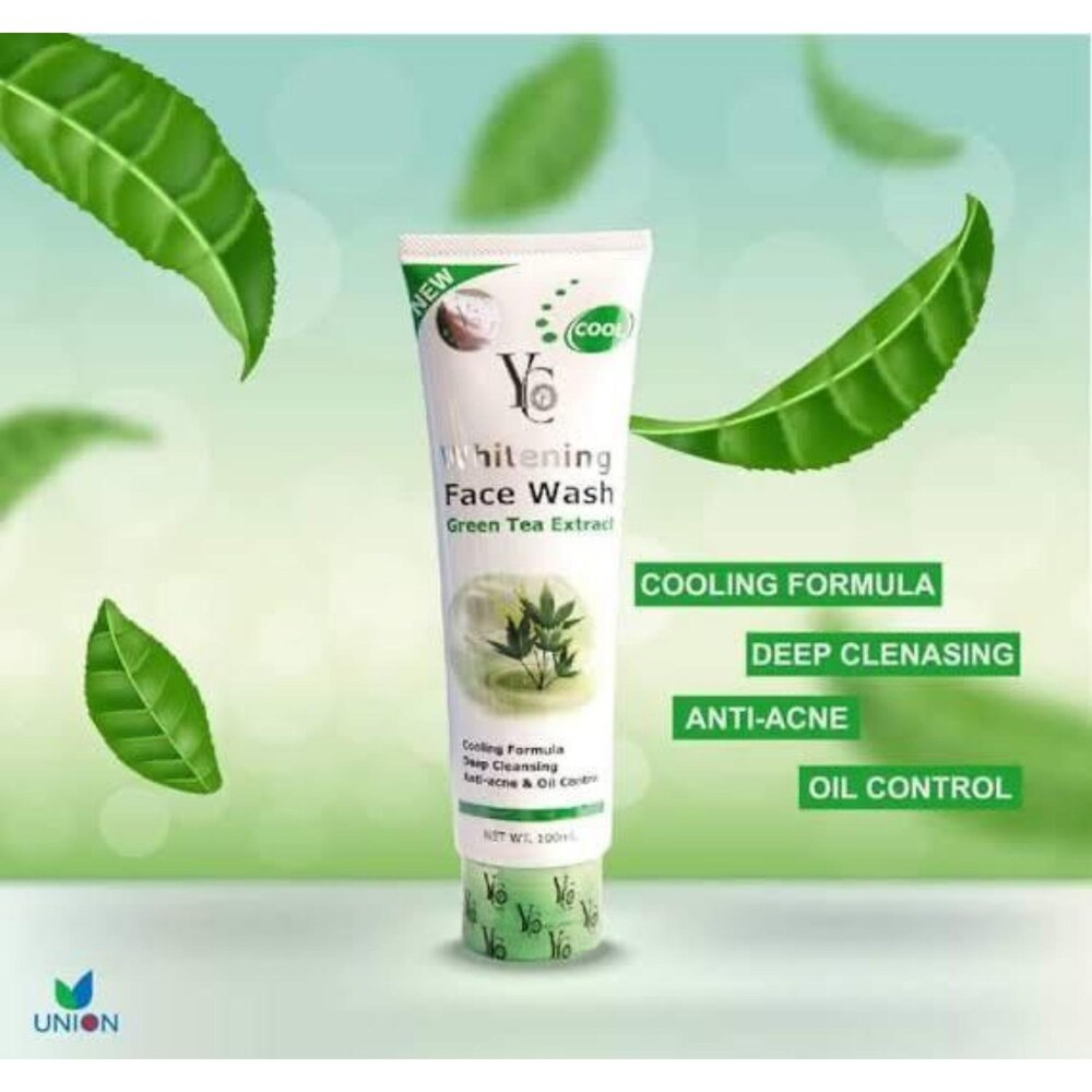 Y.C Whitening Face Wash With Green Tea Extract 100 ml