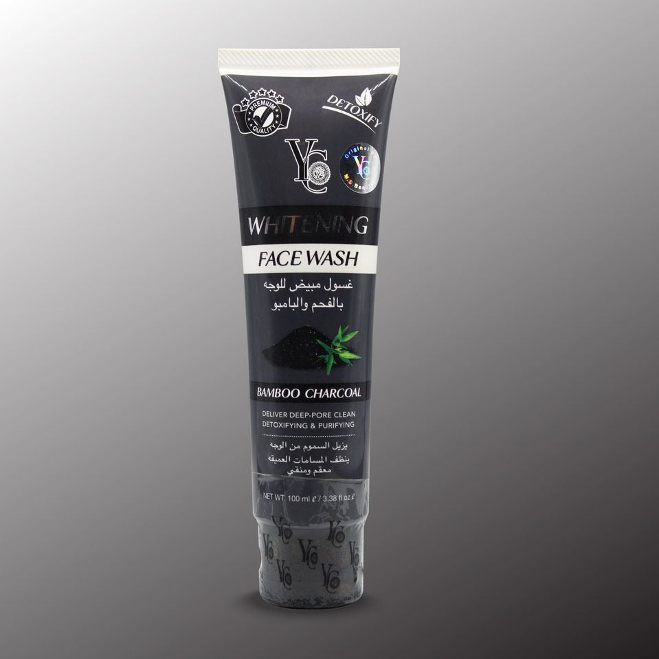 Y.C Whitening Face Wash With Bamboo Charcoal Extract 100 ml